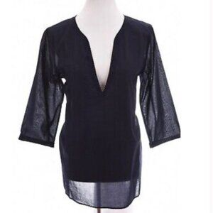 J. Crew Beaded Tunic S